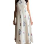 Women Pure Cotton Kurta Palazzo Set | Sleeveless Printed Kurta with Palazzo Pants