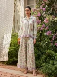 Evaya Lawn Green Co-ord Set