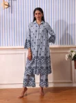 Odin Linen Light Blue Co-ord Set