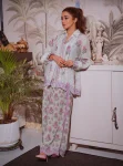 Evaya Lawn Blue Co-ord Set