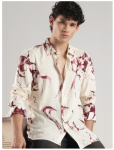 Men Slim Fit Printed Casual Shirt
