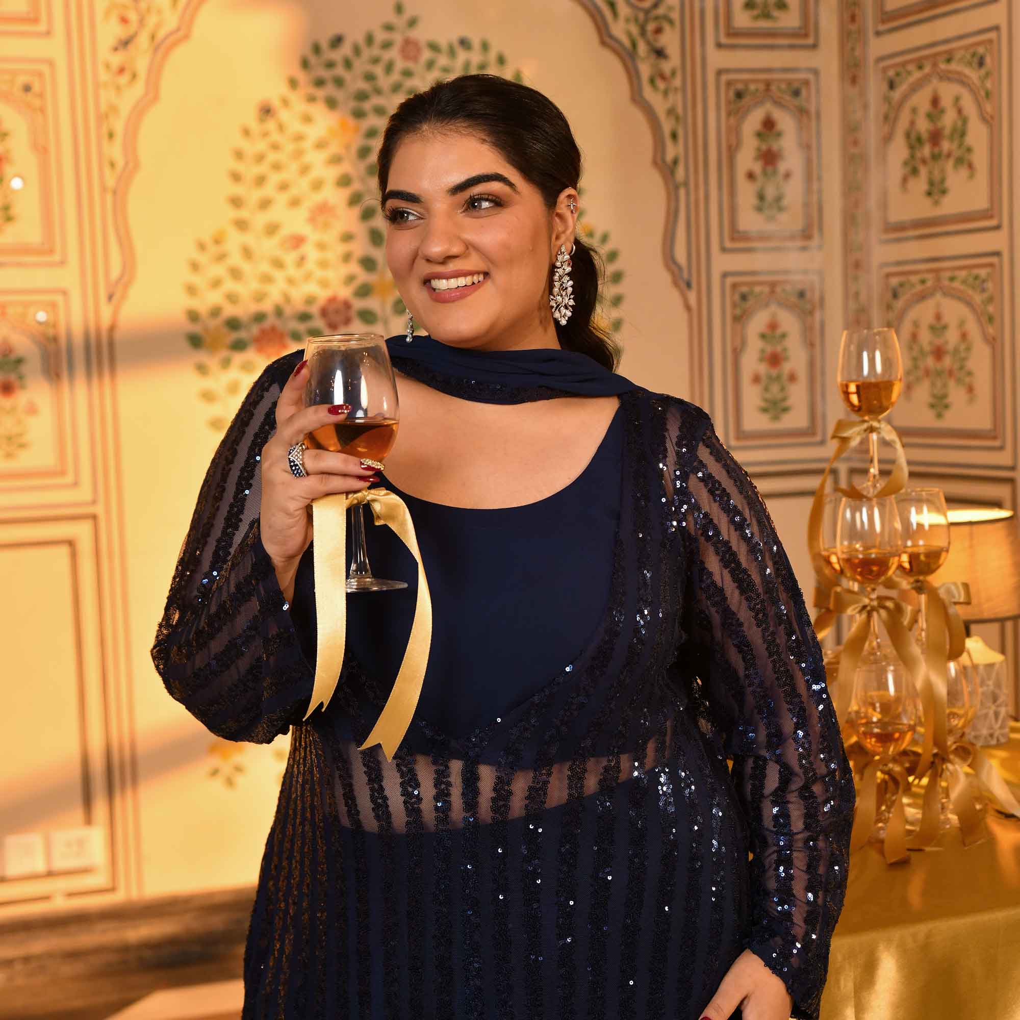 Blue-Dress-with-cape-SCL_9728