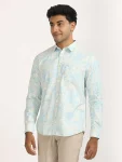 Men's Printed Full Sleeves Cotton Shirt