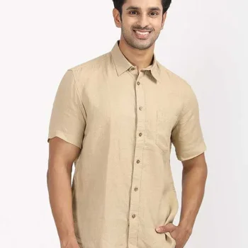 Men's Solid Full Sleeves Cotton Shirt