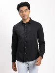Men's Solid Full Sleeves Cotton Shirt
