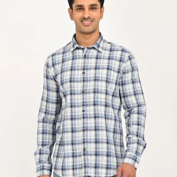 Men's Checks Full Sleeves Cotton Shirt