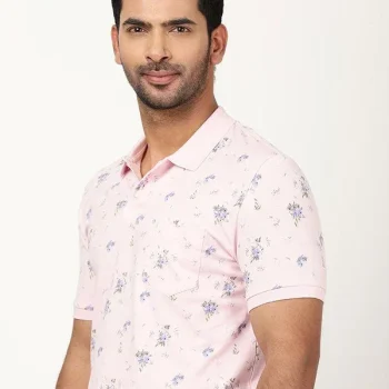 Men's Printed Polo T-Shirt