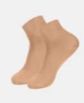 Compact Cotton Stretch Ankle Length Socks with StayFresh Treatment - Skin